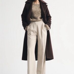 A&F Cream Sloane Pant